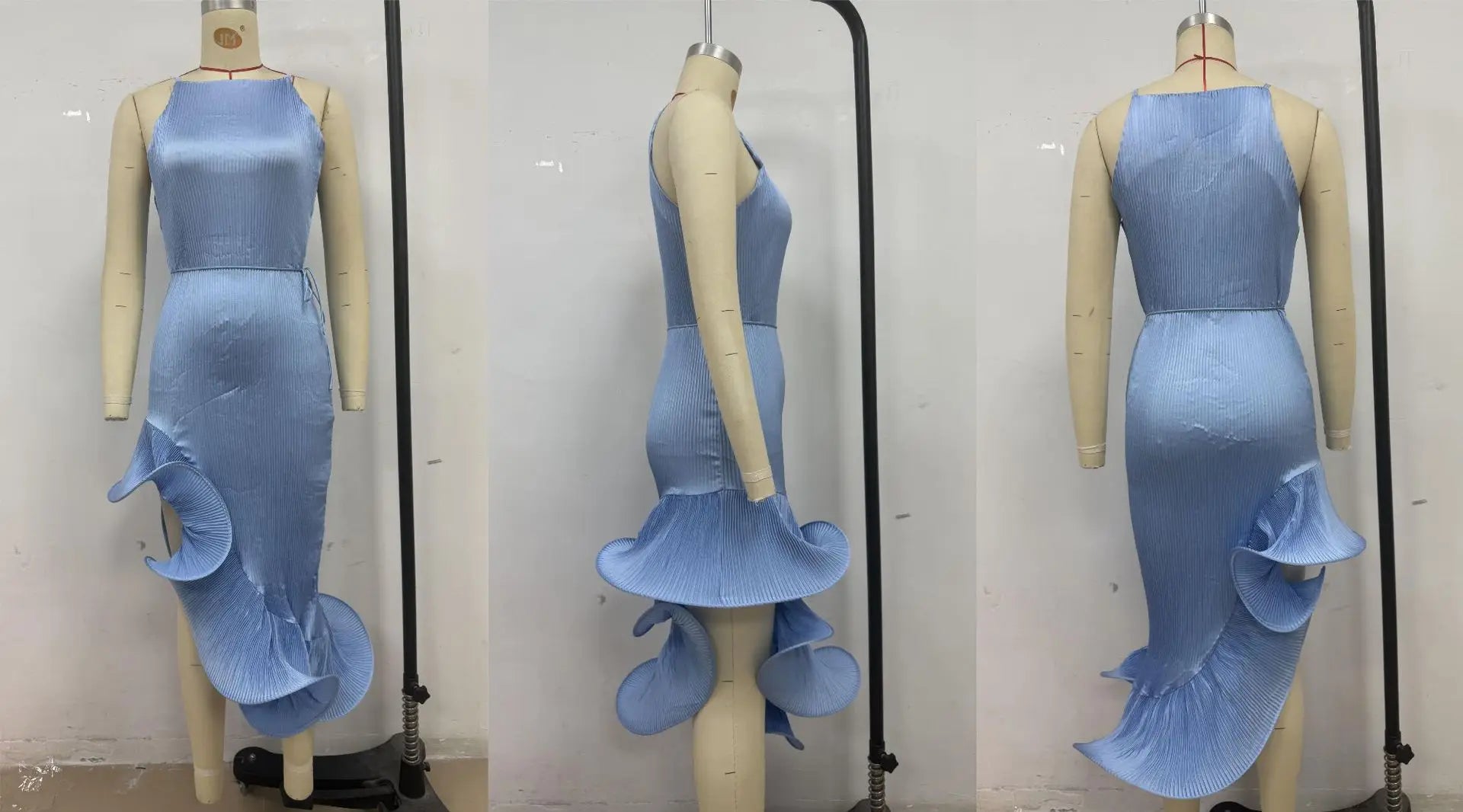 Summer Elegance: Women’s  Irregular Sleeveless Maxi Dress