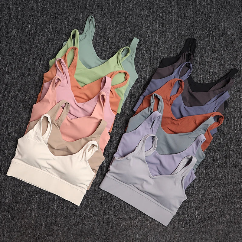 TRY TO BN Gym Sets Woman 2 Piece Sports Bra High Waisted Leggings Fitness Sportswear Women's Tracksuit Yoga Wear Workout Clothes