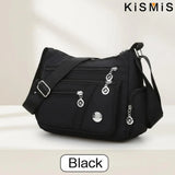 Fashion Women Waterproof Crossbody Bag Casual Single Shoulder Handbag Messenger Bag Oxford Material