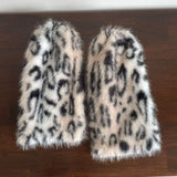 Women's Plush Leg Warmers for Winter & Y2K Outfits