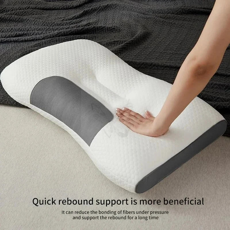 Spa Massage Pillow Washable Non-Collapse Cervical Support Pillow Core Home Pin Gift Pillow