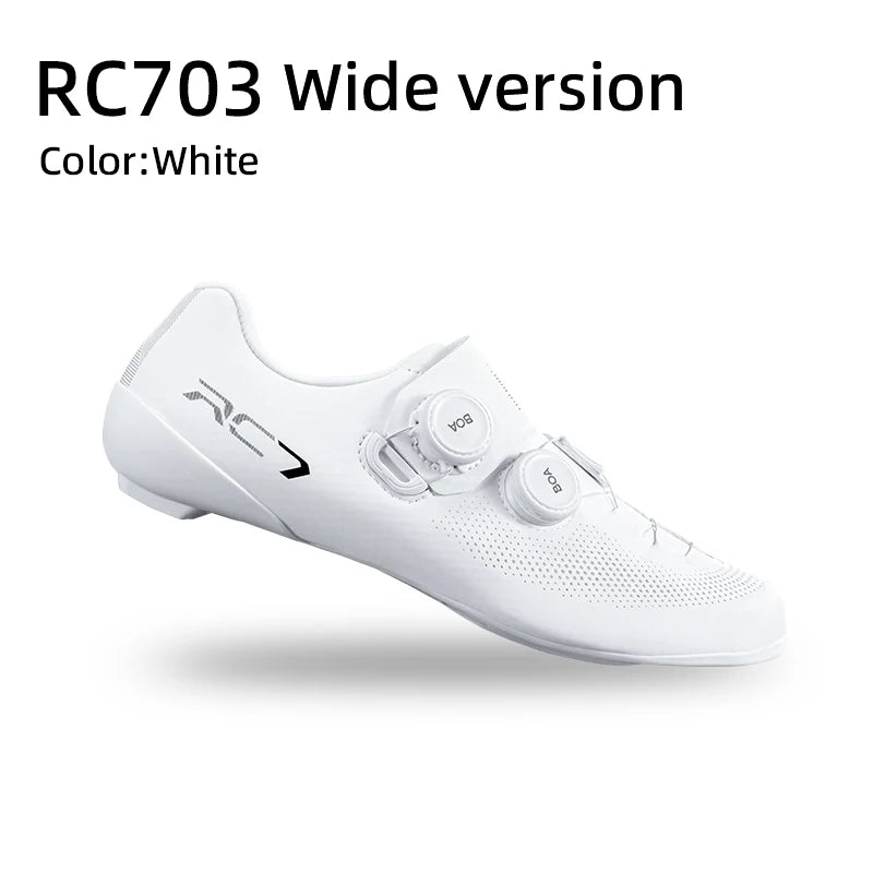 SHIMANO RC7 RC703 RC701 Carbon Bottom Road Bike Racing Professional Self-locking RC703 Cycling Shoes RC703 Lock Shoes