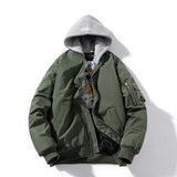 Hooded Bomber Pilot Jacket