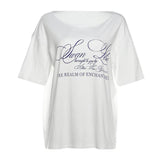 Casual Relaxed Graphic Tee | Chic Summer Streetwear