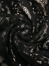 Elegant V-Neck Lace Maxi Dress