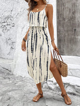 Summer Spaghetti Strap Flowy Dress