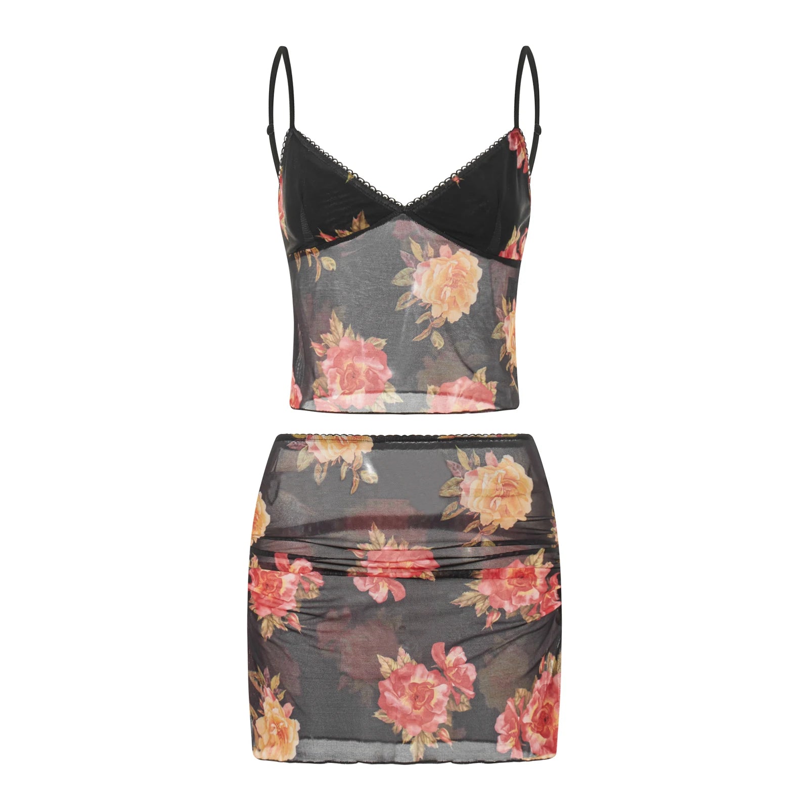 Women's Summer Floral 2-Piece Set