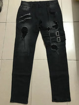 Men's Plus Size Straight Leg Jeans – Streetwear Denim