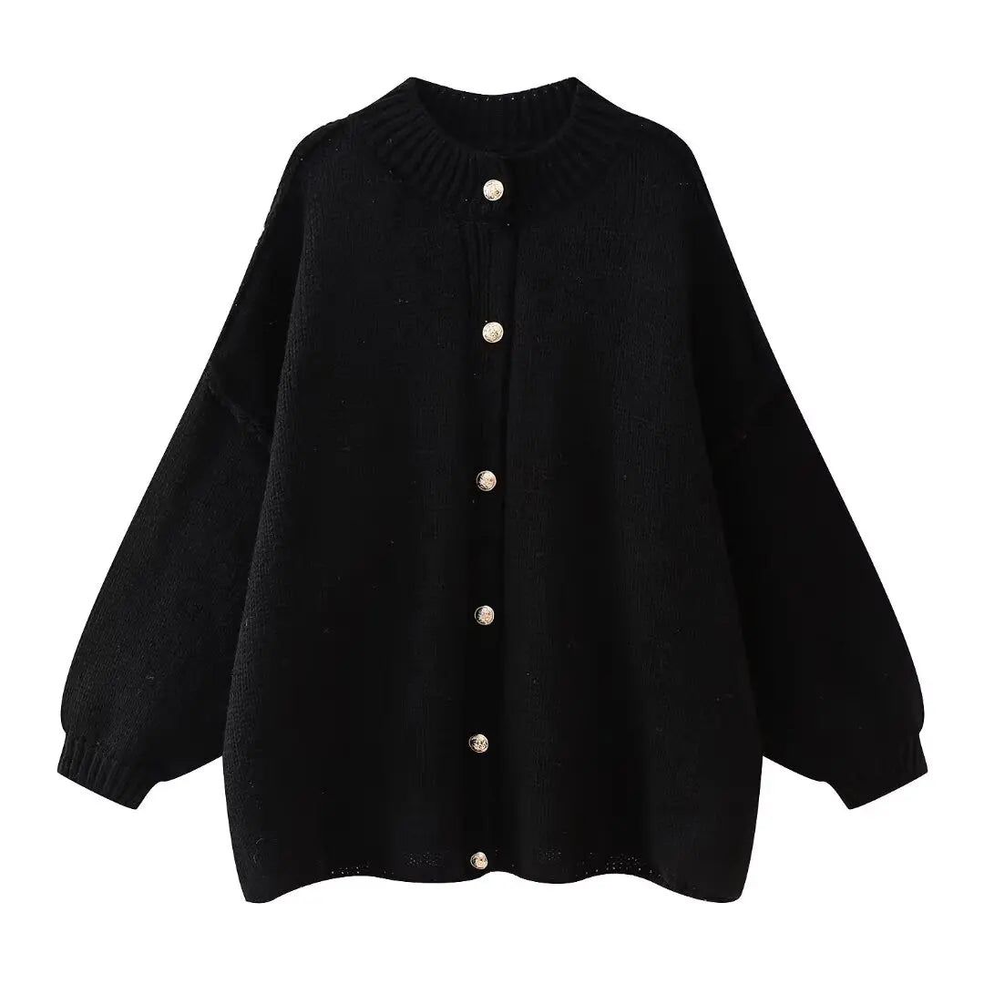 Women's Button-Down Knit Cardigan