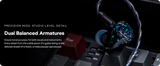 Kiwi Ears Astral 1DD+6BA Hybrid IEM Earphones
