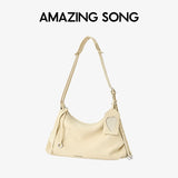 Amazing Song Donut Hobo Bag – Genuine Leather Crossbody