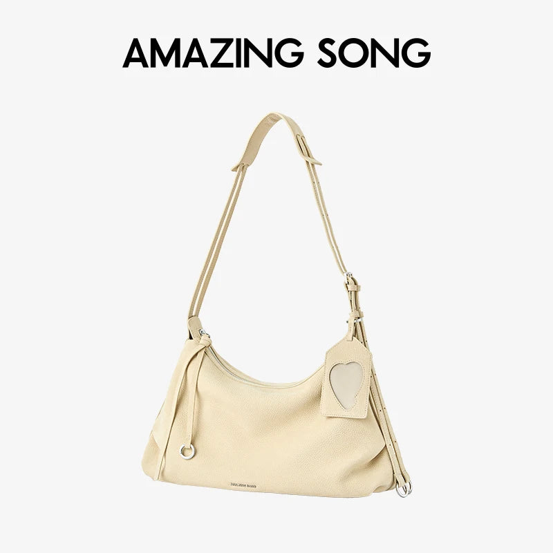 Amazing Song Donut Hobo Bag – Genuine Leather Crossbody