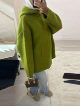 Women's Relaxed Hooded Pullover Sweater