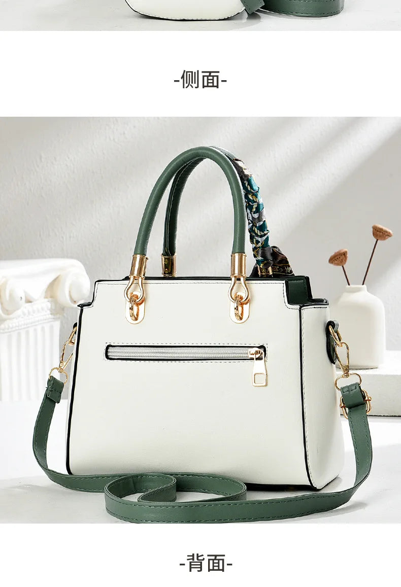 Women's Patchwork Shoulder & Crossbody Bag