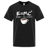 Energy=Milk+Coffee Cotton Tee