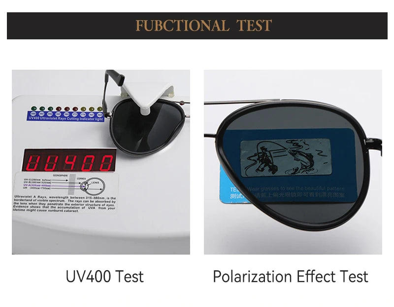 2025 Classic Polarized Sunglasses Men Women Retro Half Frame UV400 Glasses Male Popular Anti-glare Travel Driving Eyewear