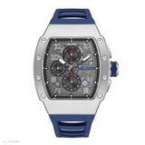 Men's Sport Chronograph: Stainless Steel Waterproof Quartz Watch
