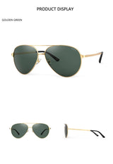 PARZIN Classic Aviation Polarized Sunglasses for Men