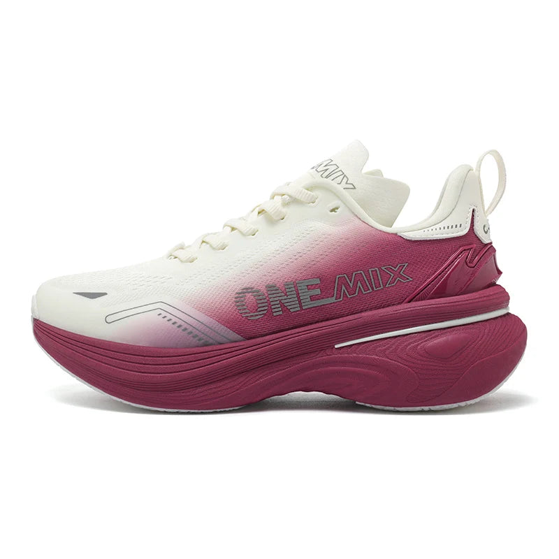 ONEMIX New Jogging Running Shoes Women and Men Light Sneakers Road Shoes Wear-resistant Fashion Sports Shoes Fitness