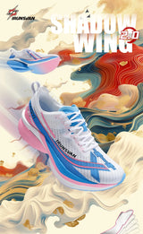IRUNSVAN Shadow Wing 2.0 Carbon Plate Professional Marathon Running Shoes Men Lightweight Cushioning Training Outdoor Sneakers