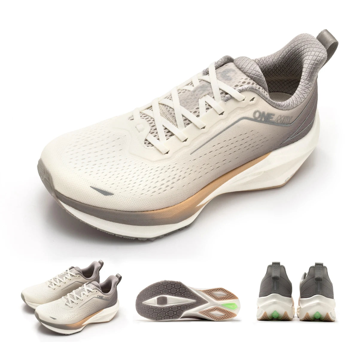 ONEMIX Outdoor Jogging Running Shoes for Men Super Light Outdoor Athletic  Sneakers Elevator Antislip Walking Shoes Female