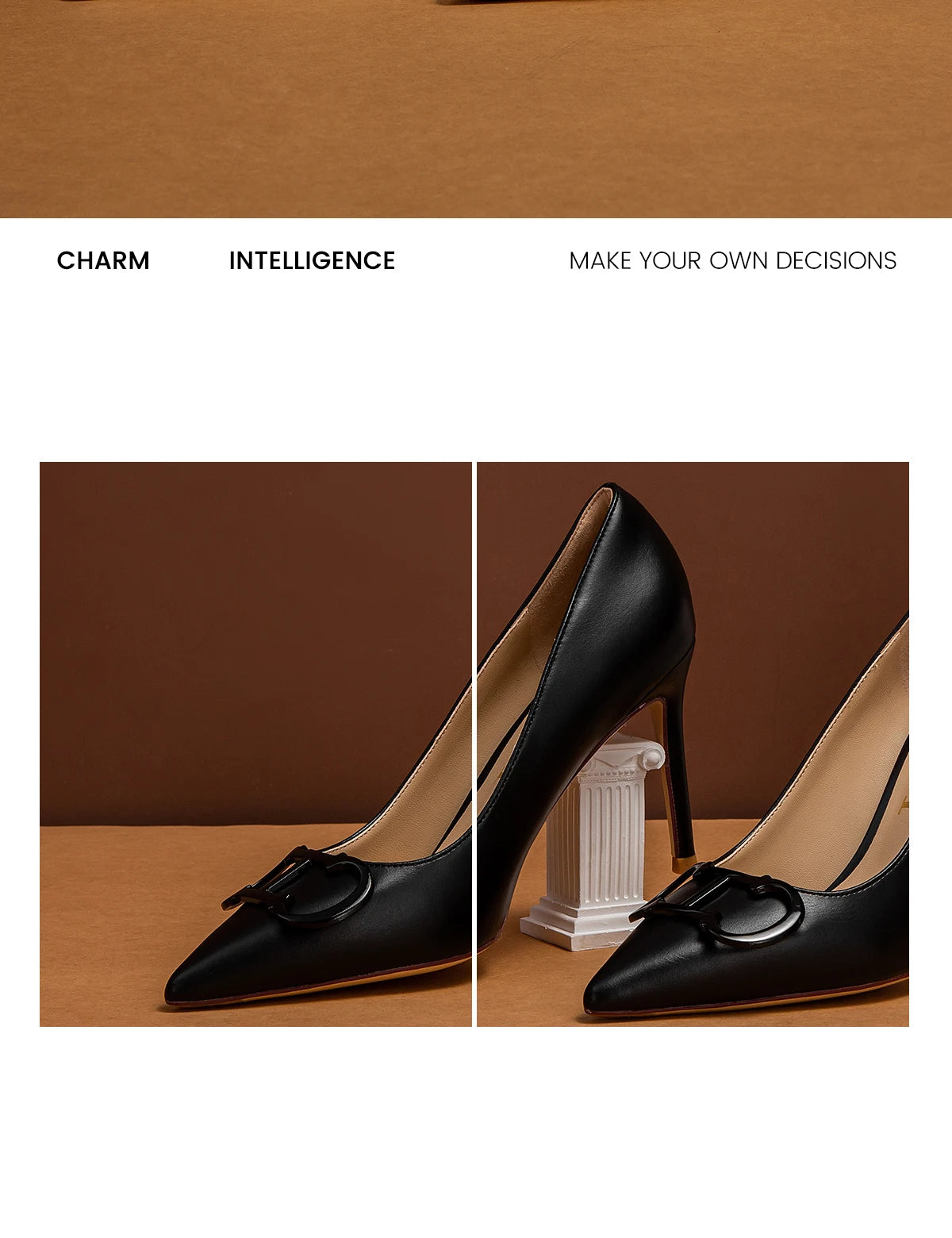 CHCH Women's Pointed Toe Ankle Strap Platform Heels