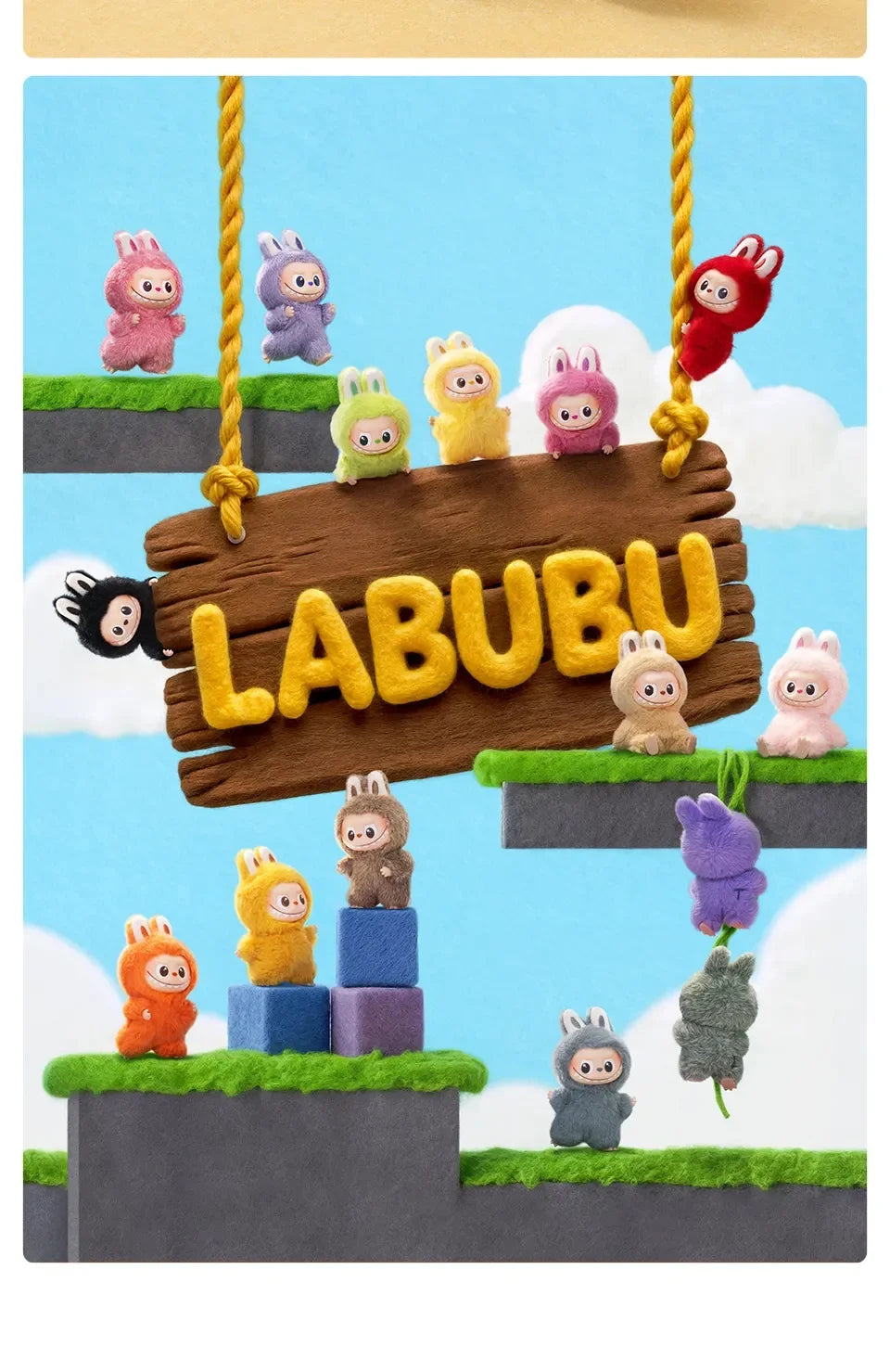 POP MART LABUBU THE MONSTERS PIN FOR LOVE Series Vinyl Plush Pendant Blind Box Toys Kawaii Anime Action Figure Surprise Mystery