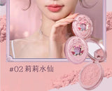 Flower Knows All In One Makeup Set Gift Box Garden Cushion Cream Foundation Matte Blush Long Lasting Velvet Lip Cream With Bag