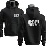 Men's Ski & Snowboard Graphic Hoodie for Fall and Winter