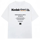 Kodak Polychrome Rainbow Graphic Tee — Unisex Vintage Retro Cotton T-Shirt