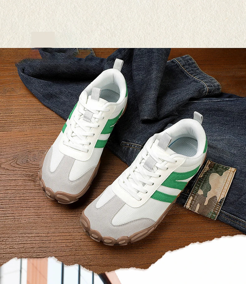 2026 New Wide Toe Barefoot Shoes Mens Womens Zero Drop Minimalist Sneakers Retro Outdoor Non Slip Walking Shoes Casual Sneaker