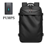 Vacuum Compression Travel Backpack – 17" Laptop & Adventure Ready