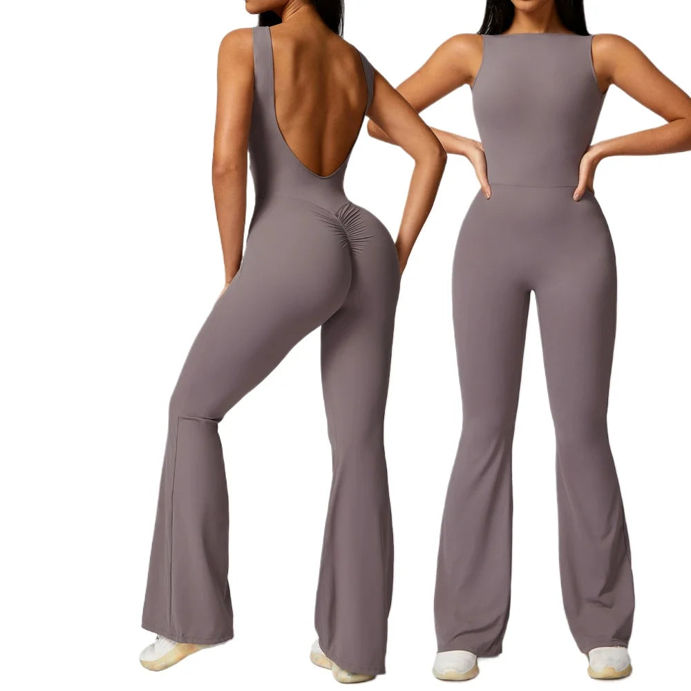 Seamless Performance Yoga Jumpsuit