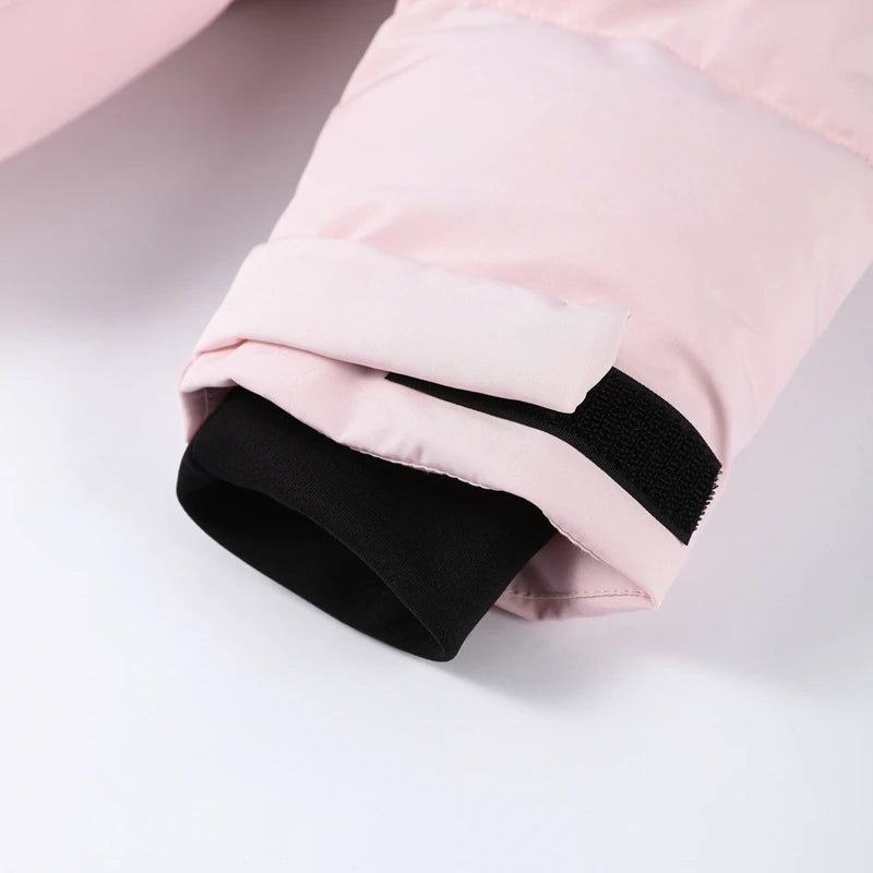 Windproof Faux Fur Ski Jumpsuit