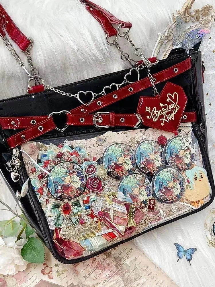 Girl’s Heart Window Ita Bag