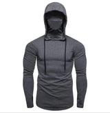 Men’s Everyday Solid Knit Pullover Hoodie