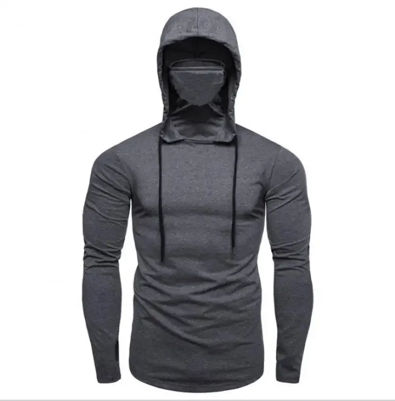 Men’s Everyday Solid Knit Pullover Hoodie