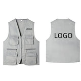 Men's Multi-Pocket Safari Vest – Lightweight All-Season Outerwear