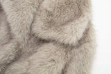 Chic Faux Fur Cropped Jacket