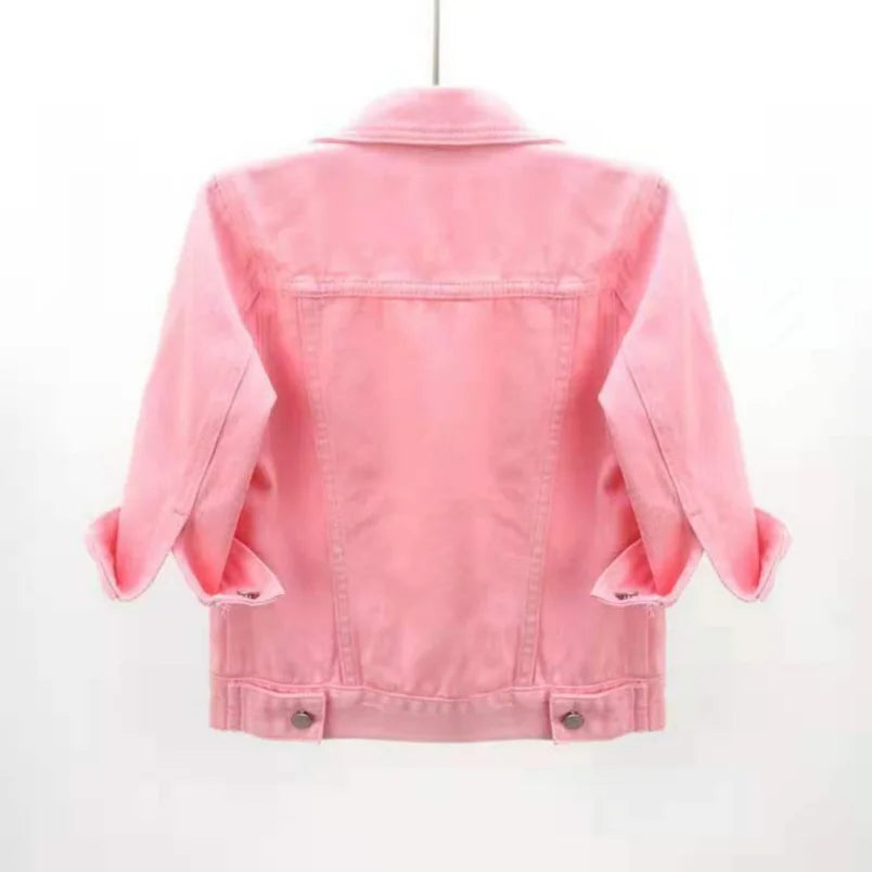 Women's Premium Cotton Denim Jacket