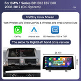 BMW 1 Series Wireless CarPlay & Android Auto Display