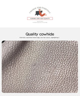 FOXER Brand Stylish Women Cowhide Leather Handbag Female Shoulder Bag Design Luxury Lady Large Capacity Zipper Top-Handle Bags
