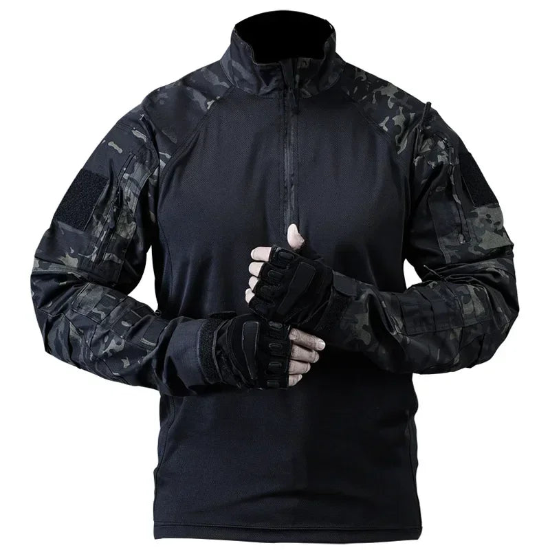 Men's Tactical Polo Shirt | Quick-Dry Military Training Top