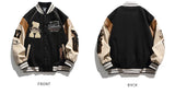 Men’s Embroidered Varsity Baseball Jacket