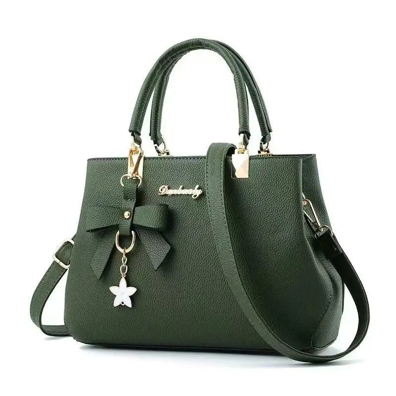Women’s Bow Shell Bag: Trendy Autumn/Winter Shoulder & Messenger Bag