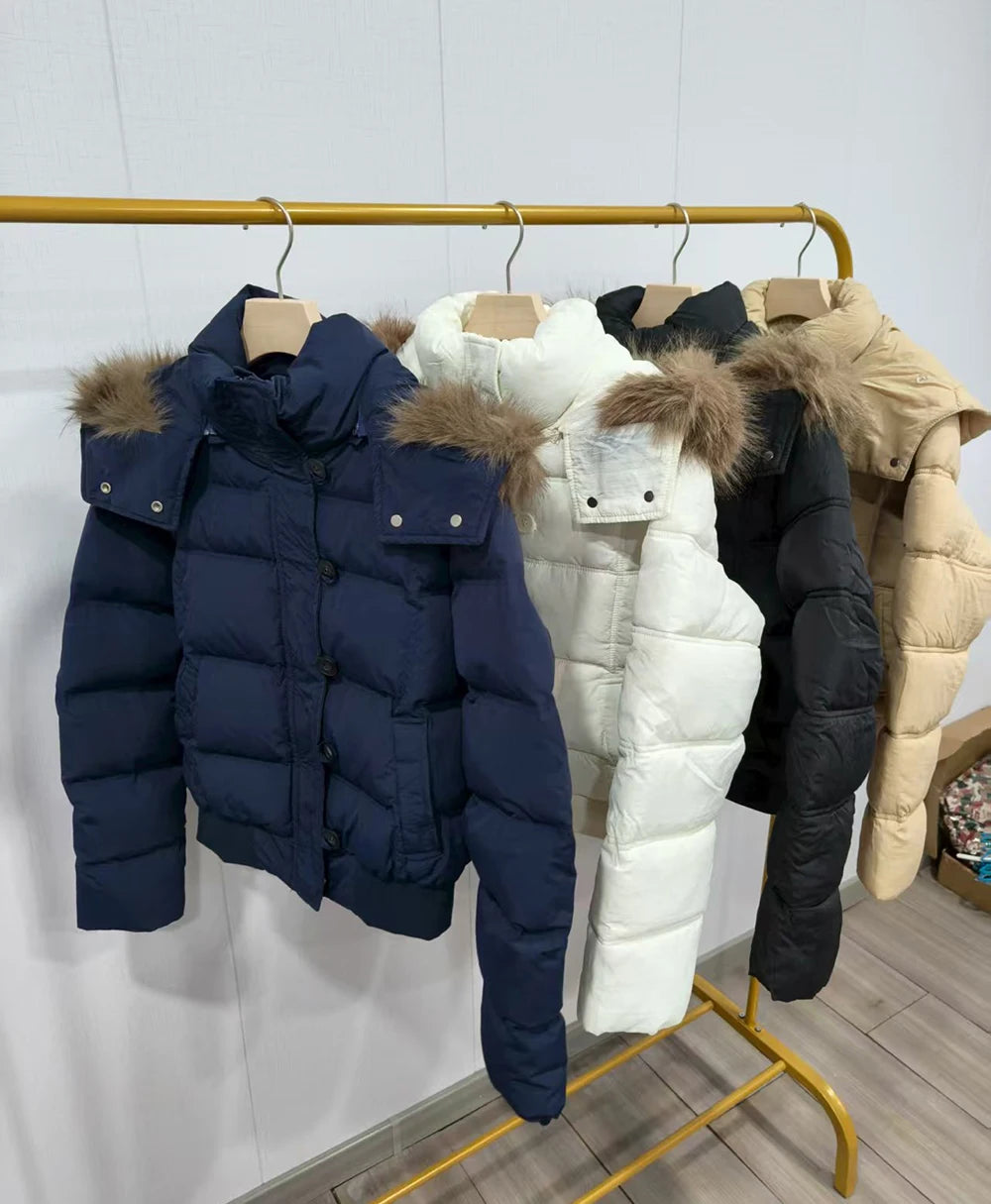 Winter Hooded Puffer Jacket