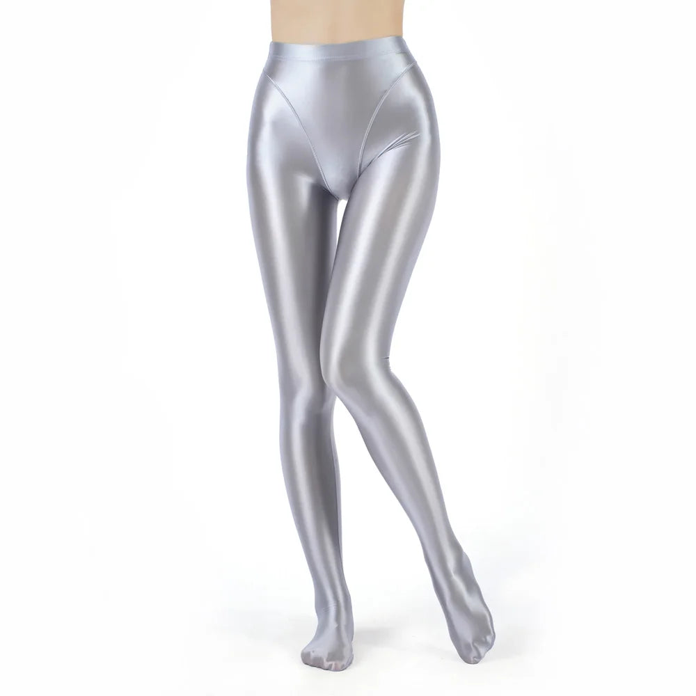 Women's Glossy Stretch Leggings