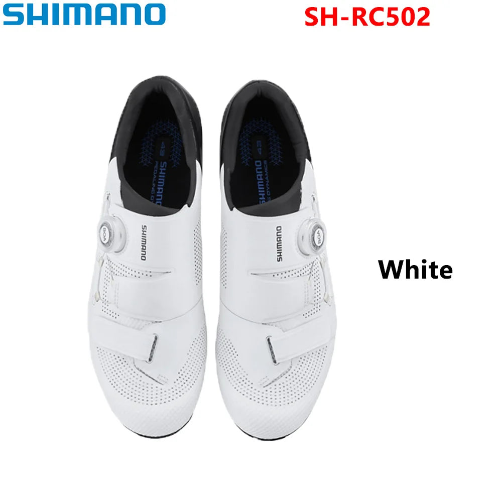 Shimano RC502 RC503 Road Bike Lock Shoes RC5 RC500 RC502 Carbon Fiber Sole Road Bike Self-locking Riding Shoes Locking Shoes