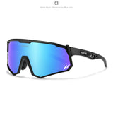 KDEAM High-End Sports Sunglasses Polarized Men's Cycling Glasses Dismountable TR90 Frame And Nose Pads Easy To Exchange