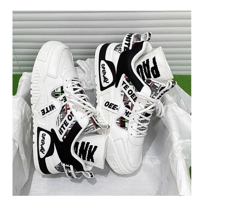 Men’s Premium Leather Skate & Sports Sneakers
